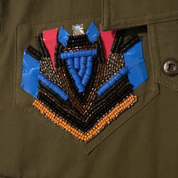 Guess military embellished jacket - Picture 3 of 5